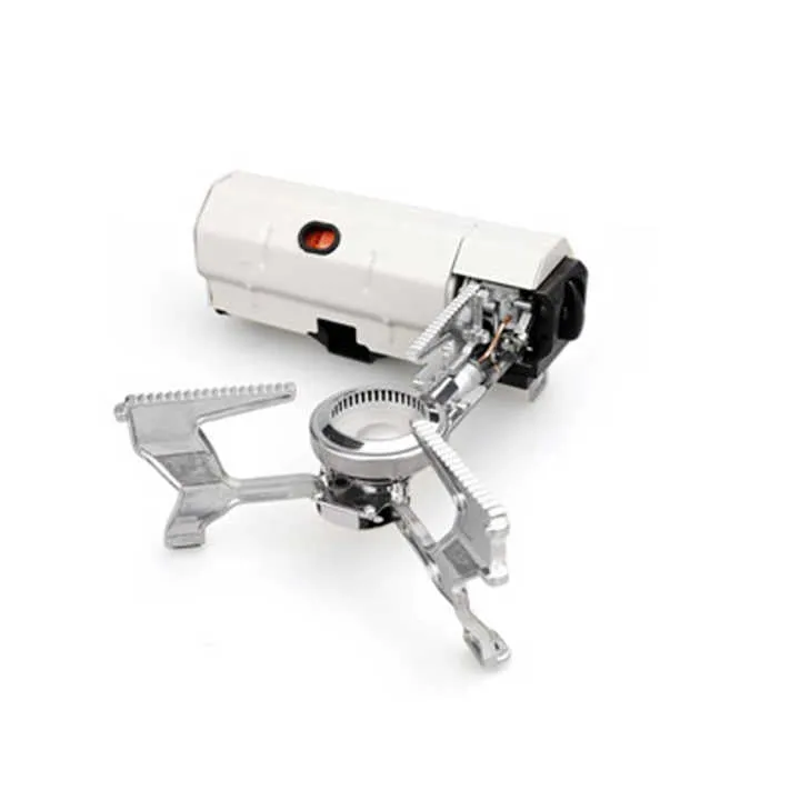 موقد غاز صغير قابل للطي موقد غاز خارجي . Mini Folding Gas Stove Outdoor Camping