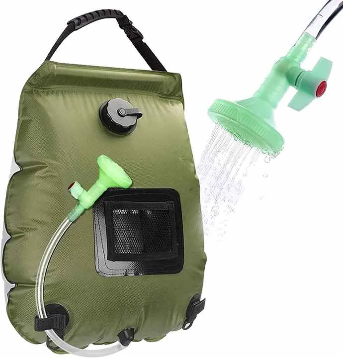 مصنع OEM 20L في الهواء الطلق PVC التنزه السفر الشاطئ المحمولة بركة التخييم الشمسية حمام دش التدفئة المياه حقيبة Factory OEM 20L Outdoor PVC Hiking Travel Beach Portable Pool Camping Solar Bath Shower Heating Water Bag