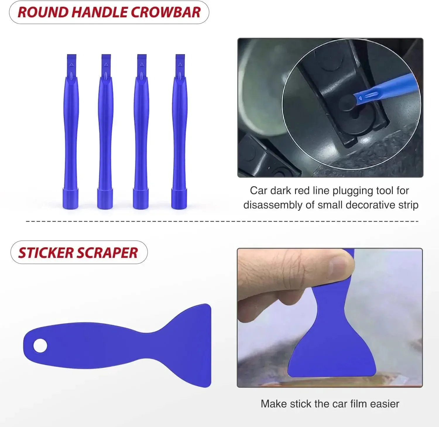 102 Pcs Trim Removal Tool Kit Blue