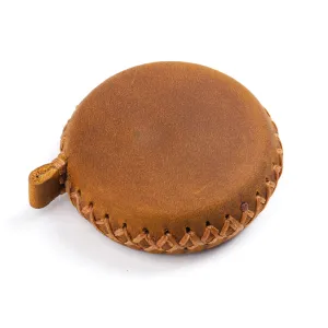 2 PCS Brown Hand-Stitched Leather Tape Measure | Compact | Stylish Measuring Tool