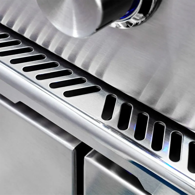 30" Professional Freestanding Grill with All Trident Infrared Burners and Rotisserie (L30ATRF)