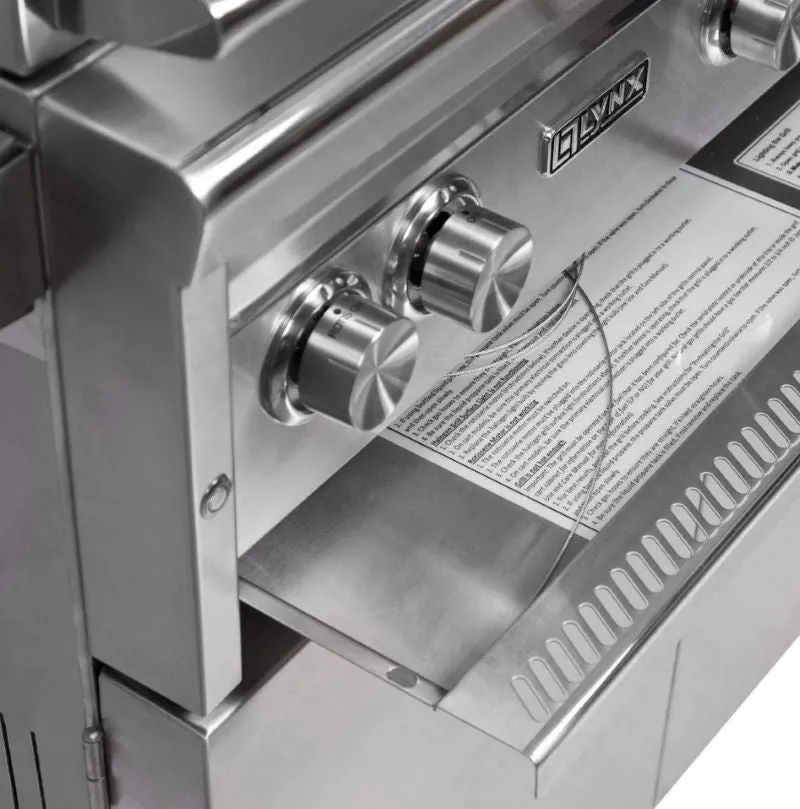 30" Professional Freestanding Grill with All Trident Infrared Burners and Rotisserie (L30ATRF)