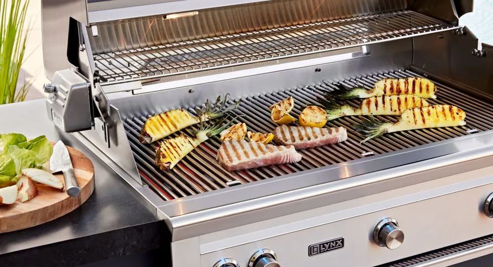42" Professional Built-in Grill with All Trident Infrared Burners and Rotisserie (L42ATR)