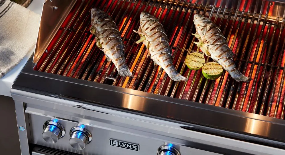 42" Professional Built-in Grill with All Trident Infrared Burners and Rotisserie (L42ATR)