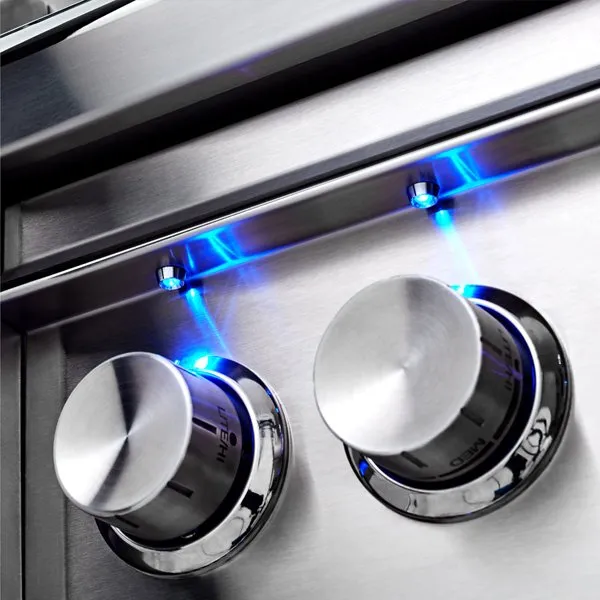 42" Professional Built-in Grill with All Trident Infrared Burners and Rotisserie (L42ATR)
