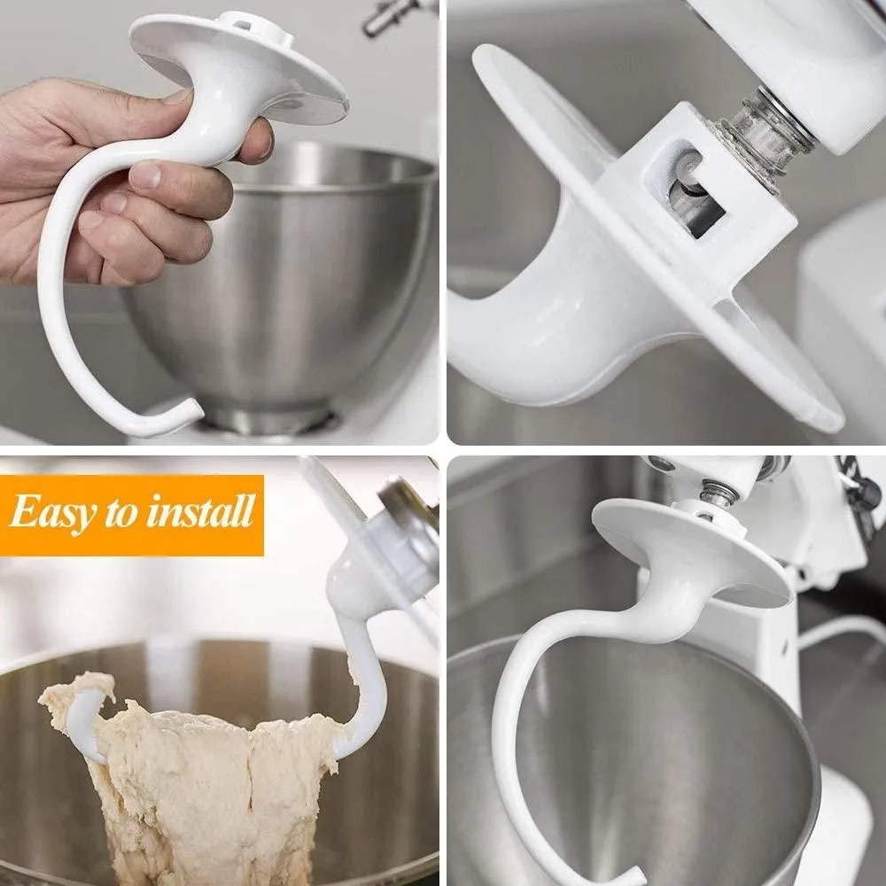 6Qt Bowl Lift Stand Mixer Dough Hook K5Adh 16 For Home & Restaurant Baking