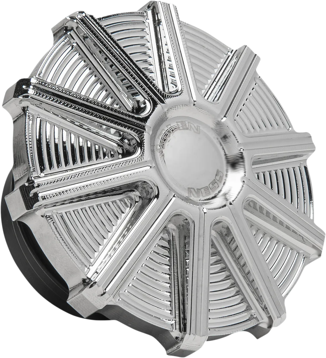ARLEN NESS Gas Cap - 10 Gauge - Chrome 701-001
