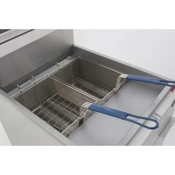 Atosa ATFS-75 75 LB Stainless Steel Gas Deep Fryer