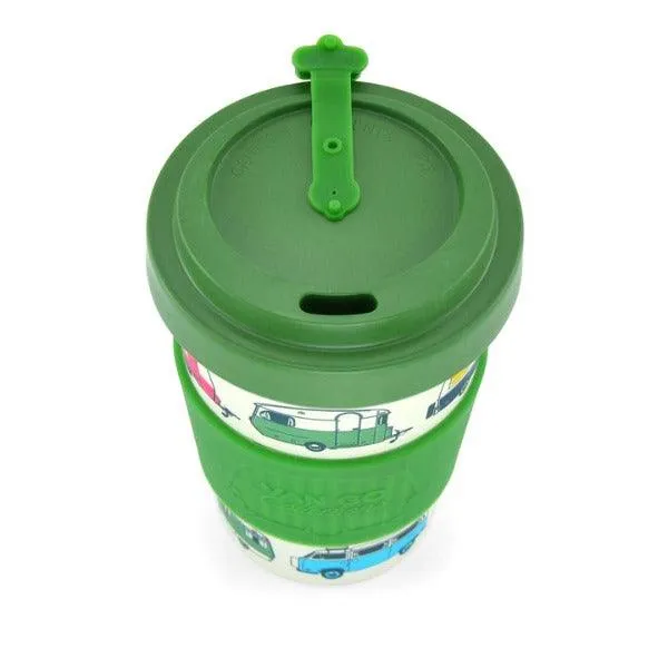 Bamboo Travel Mug 400ml - The Iconic Collection Classic Green