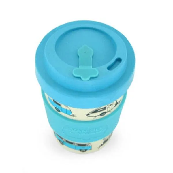 Bamboo Travel Mug 400ml - The Iconic Collection Pale Blue