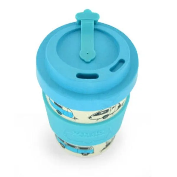 Bamboo Travel Mug 400ml - The Iconic Collection Pale Blue