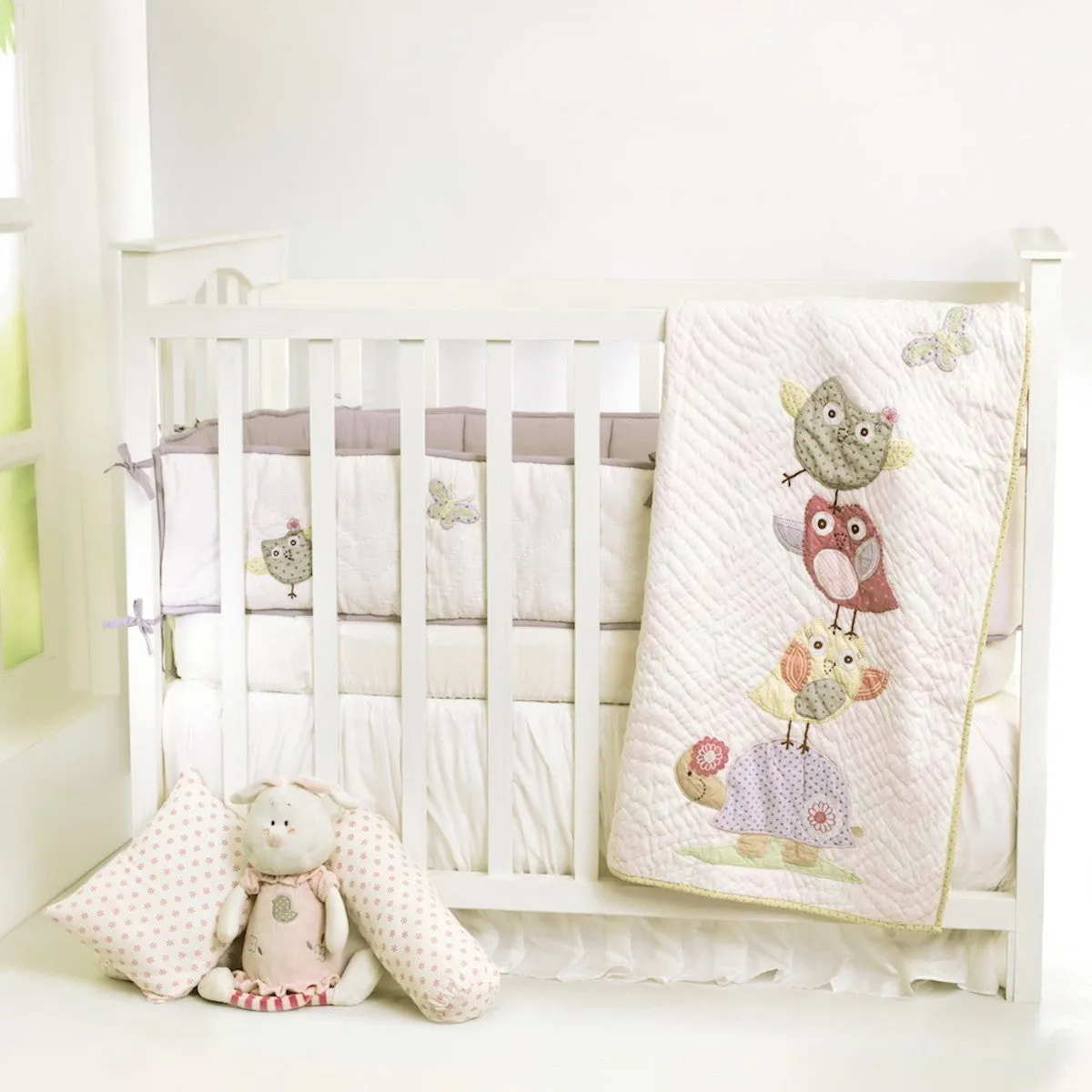 Chirpy Friends Quilt <br> <span style="font-size: 11px; font-family:Helvetica,Arial,sans-serif;">Can Be Personalised</span>