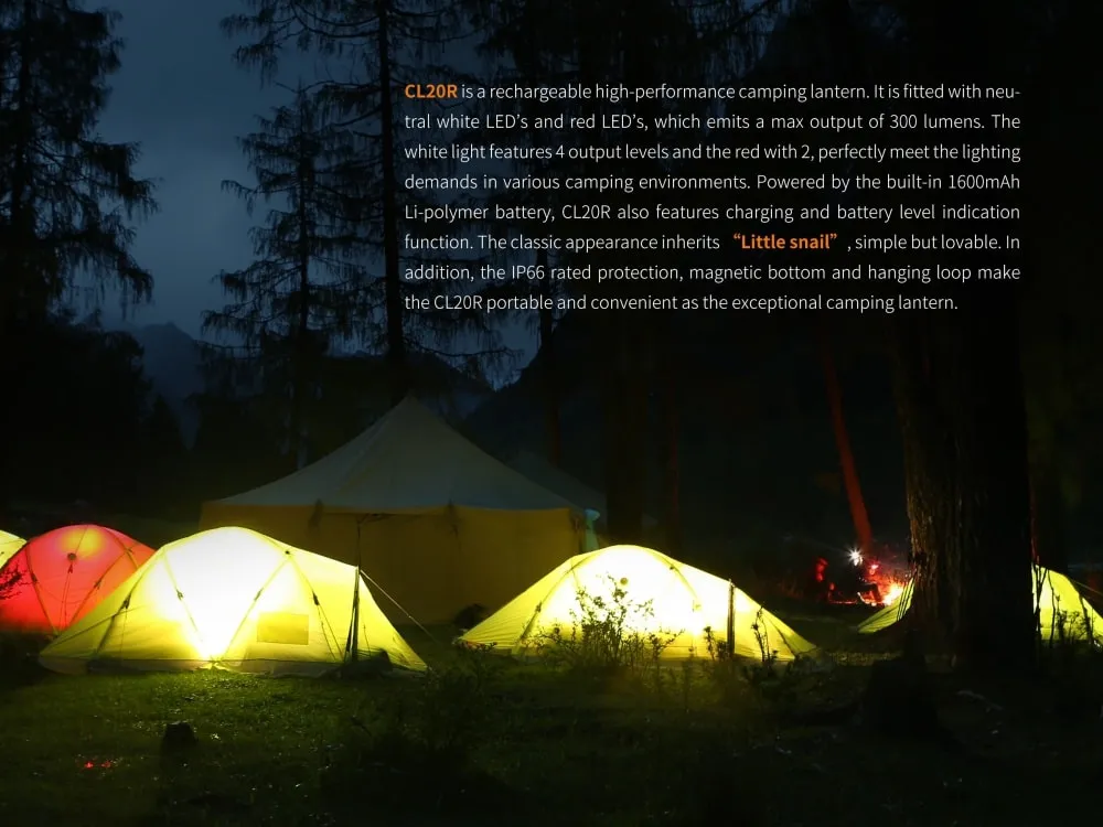 CL20R LED Rechargeable Camping Lantern