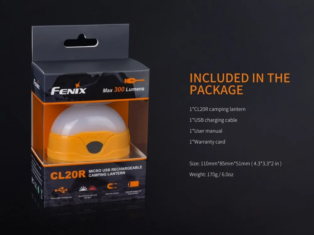 CL20R LED Rechargeable Camping Lantern