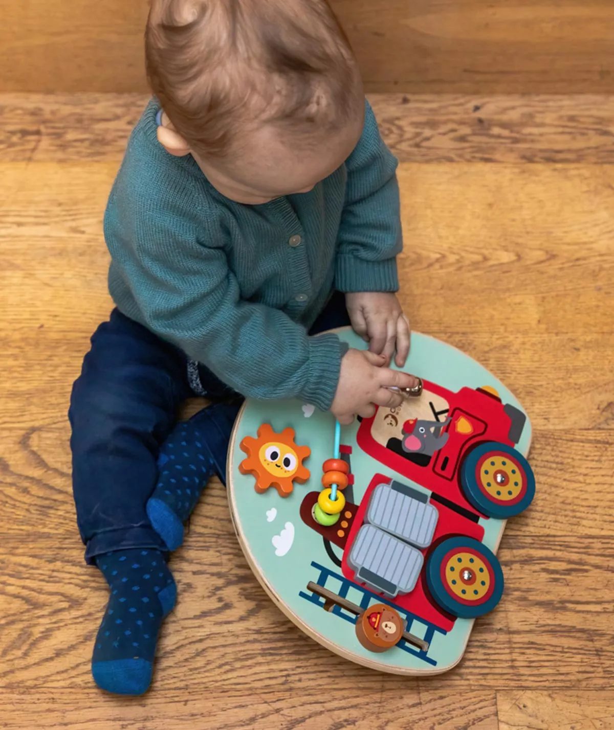 Classic World Fire Engine Busy Board