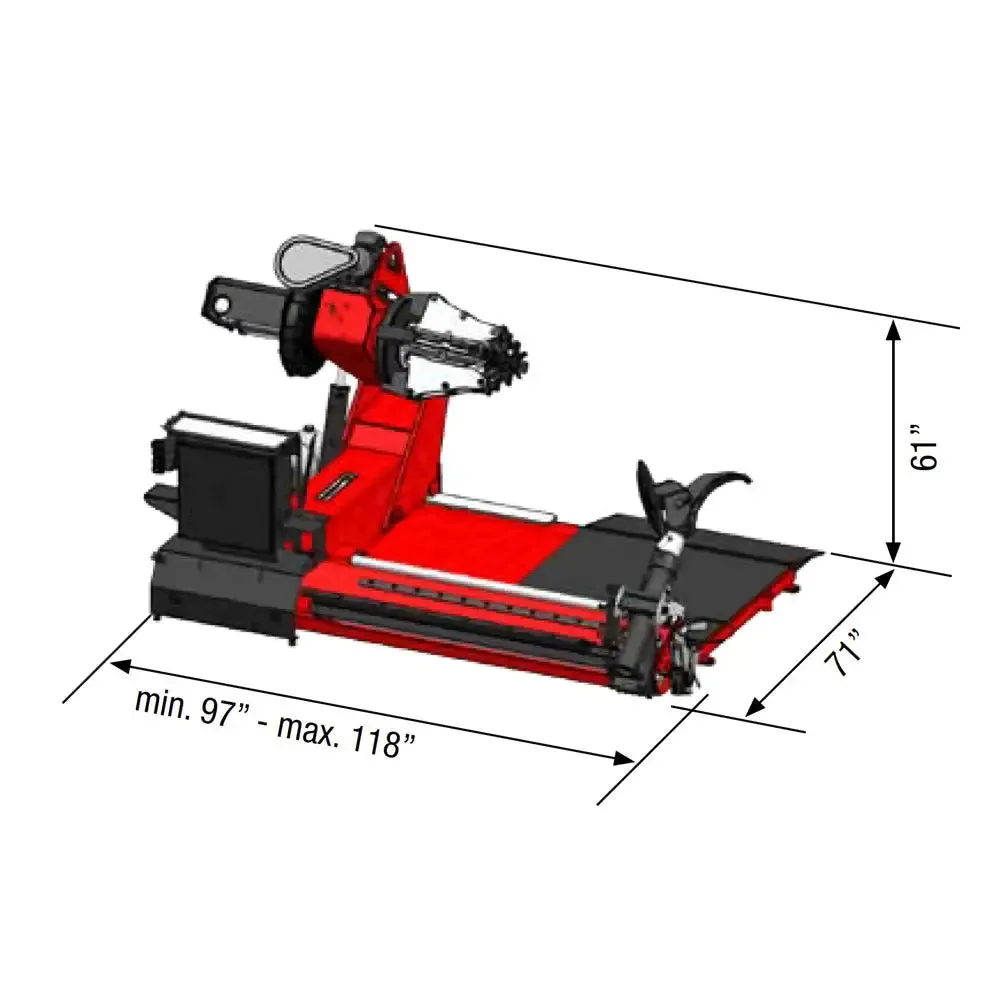 Corghi HD1300 Tire Changer For Truck, Agricultural, Earth Mover