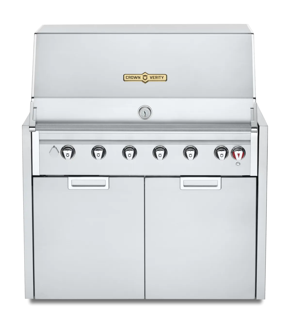 Crown Verity 42" Infinite Modular Gas Grill with Light Package (Bulk Tanks Only) - IGM42-SIBULK-LT