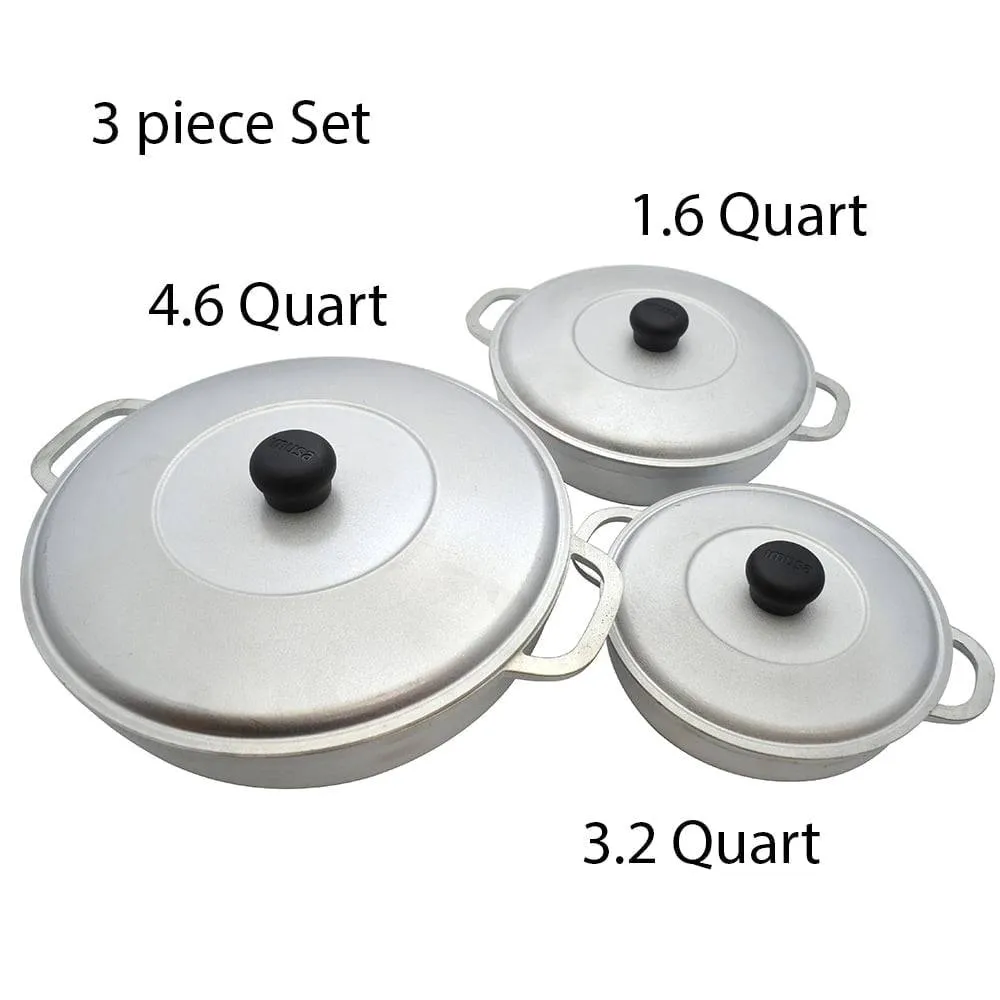 Dutch Oven Set with Lid, Pot Set
