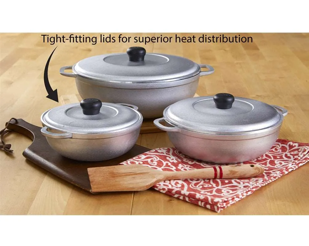 Dutch Oven Set with Lid, Pot Set