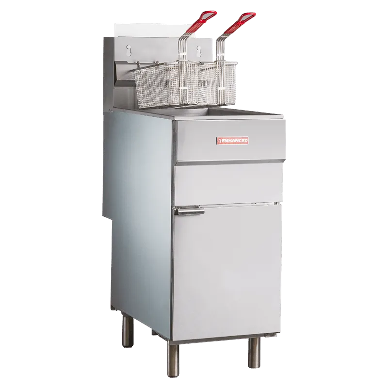 EGF-120-N Enhanced 45-50 Lb. Natural Gas Fryer