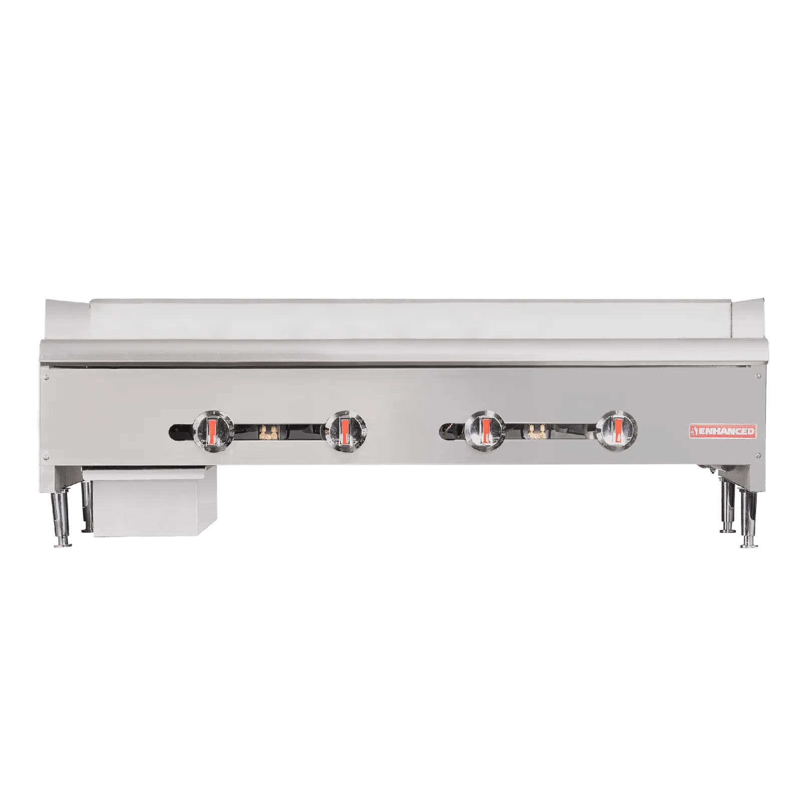 EHDG-48-T-1 Enhanced 48" Gas Griddle with 1" Thick Plate, Heavy-Duty