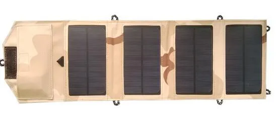 Fold-able 8W Solar Charger