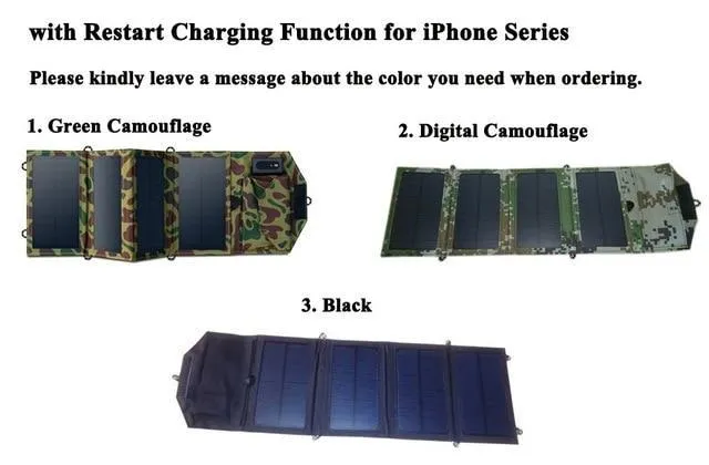 Fold-able 8W Solar Charger