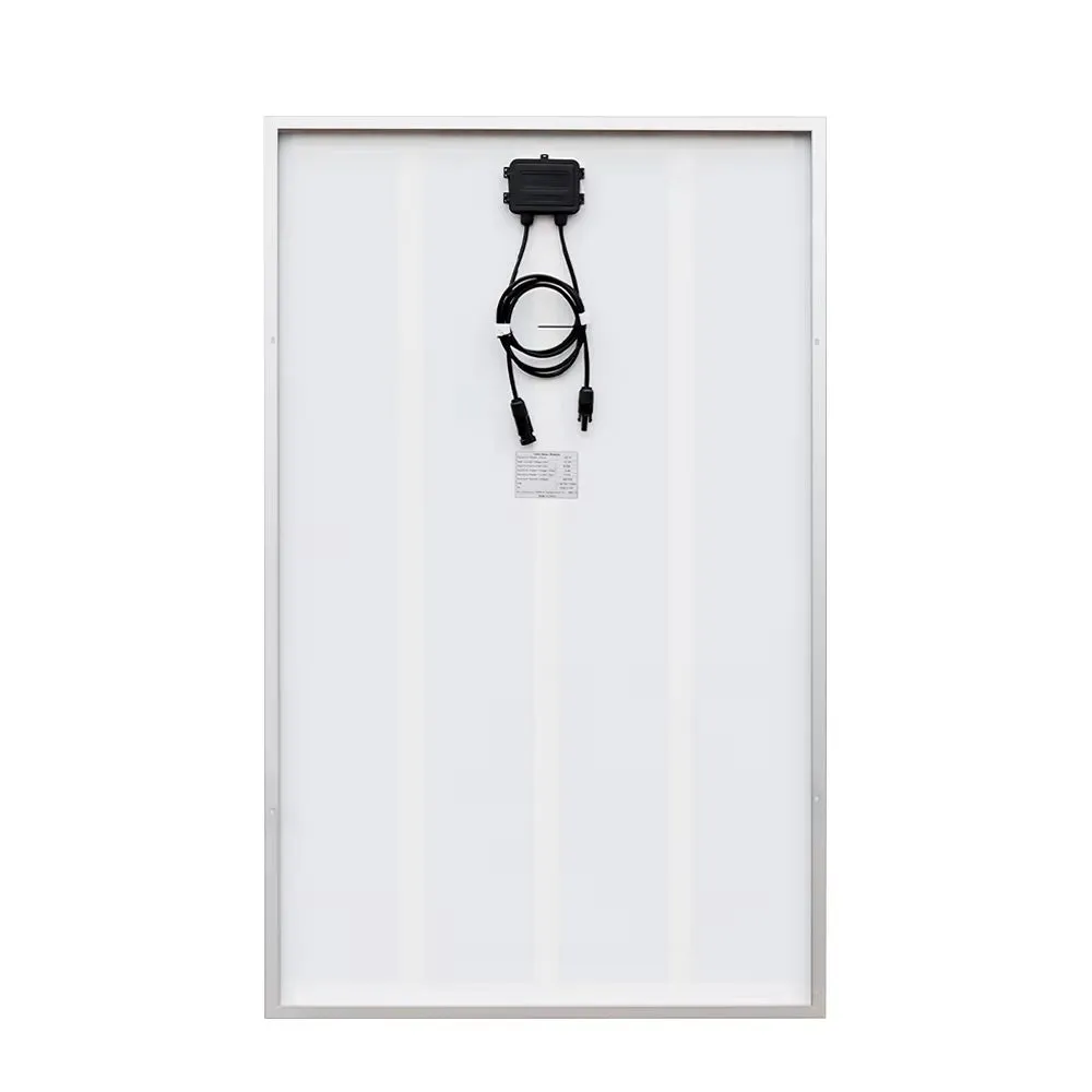 Glass Rigid Solar Panel 200W 300W 400W Monocrystalline (2X 100W / 150W / 200W Panel Solar 12V 24V Charge) Placa Solar