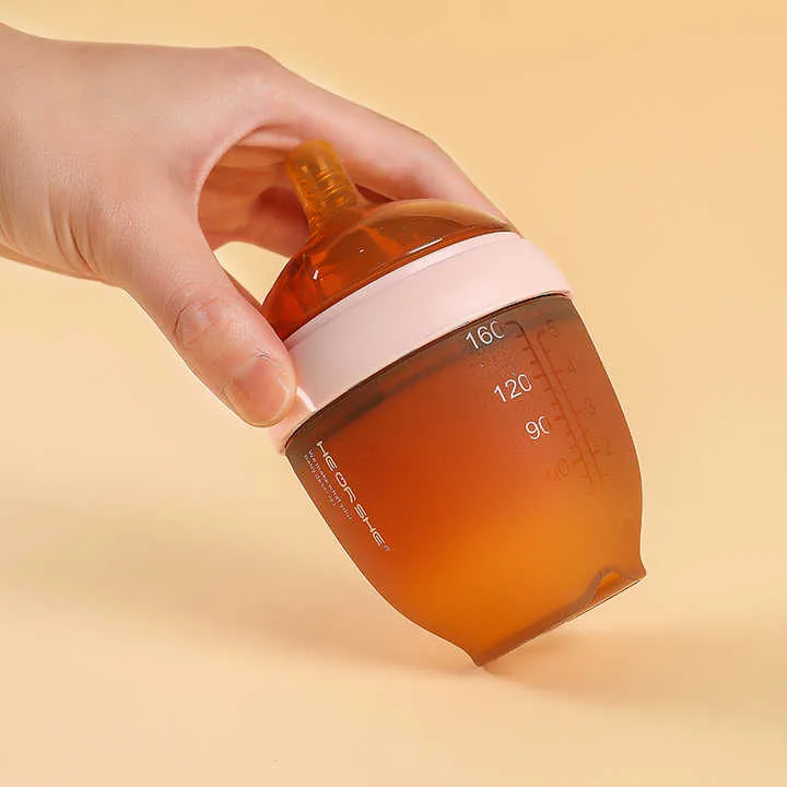 Heorshe Bpa Free Wide-زجاجة رضاعة هيورشي