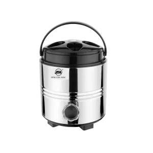 JSI Hot & Cold Water Storage Containers I High Grade Quality Stainless Steel Water jug 3 Liters for Office Home Kitchen I PUF Thermal Insulated Keeps Beverages Fresh & Hot & Cold Upto 4 to 5 Hours