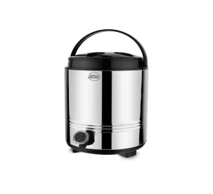 JSI Insulated Water Jug/Camper 5 Liter for Office Home Kitchen I Summer Edition Aqua Series Water Containers I PUF Insulated Hot & Cold Upto 4-5 Hours I Food Grade Quality Stainless Steel Body