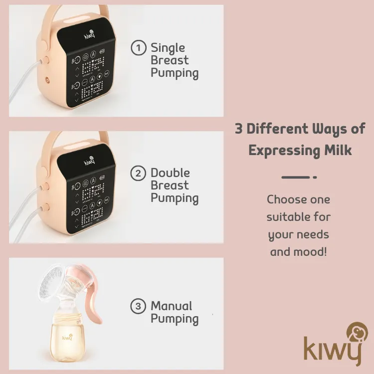 Kiwy Miya Hospital Grade 3-in-1 Breast-pump (Use Code "MIYA" to enjoy $84 OFF RRP)