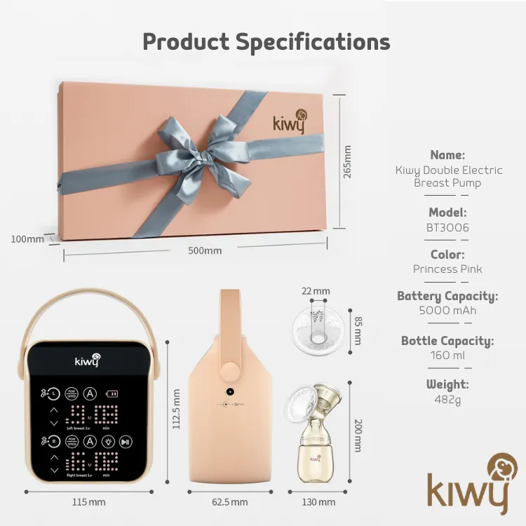 Kiwy Miya Hospital Grade 3-in-1 Breast-pump (Use Code "MIYA" to enjoy $84 OFF RRP)