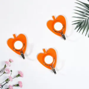 Leaf Shap Hook Strong Adhesive Hook Use For Home Decor , Office & Multi Use Hook ( 1 Pkt )