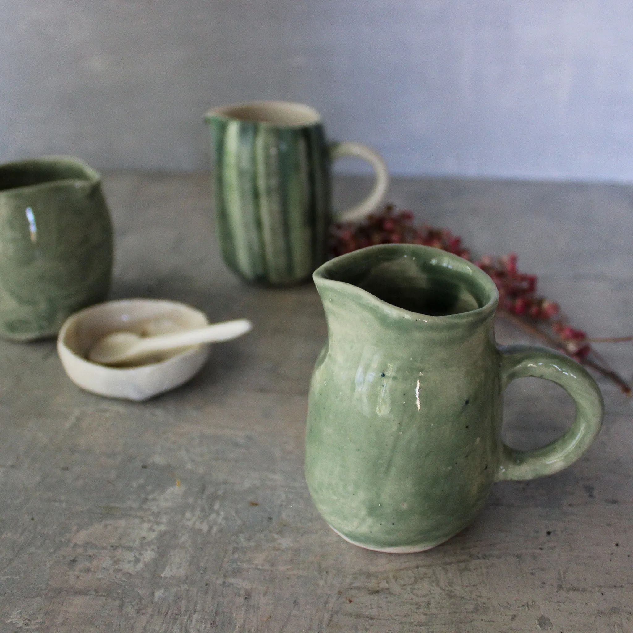Little Green Jugs