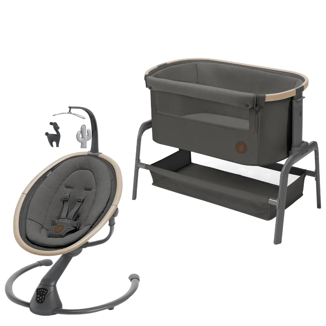 Maxi-Cosi Iora & Cassia Home Bundle in Beyond Graphite