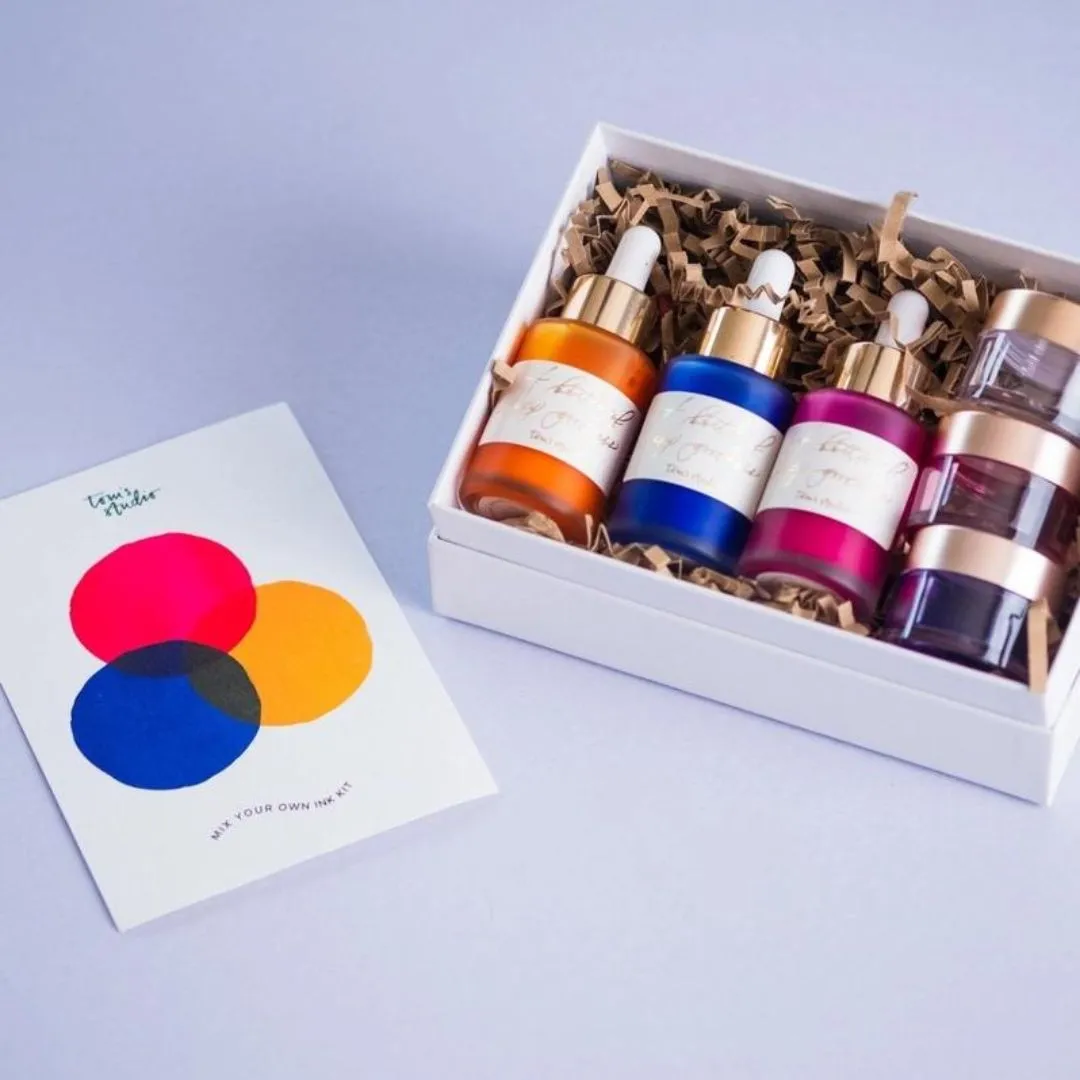 Mix Your Own Calligraphy Ink - Gift Set