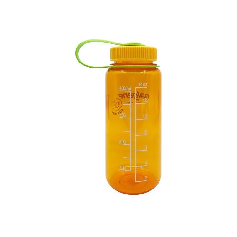 Nalgene Sustain Wide Mouth 0.5L Water Bottle - Clementine