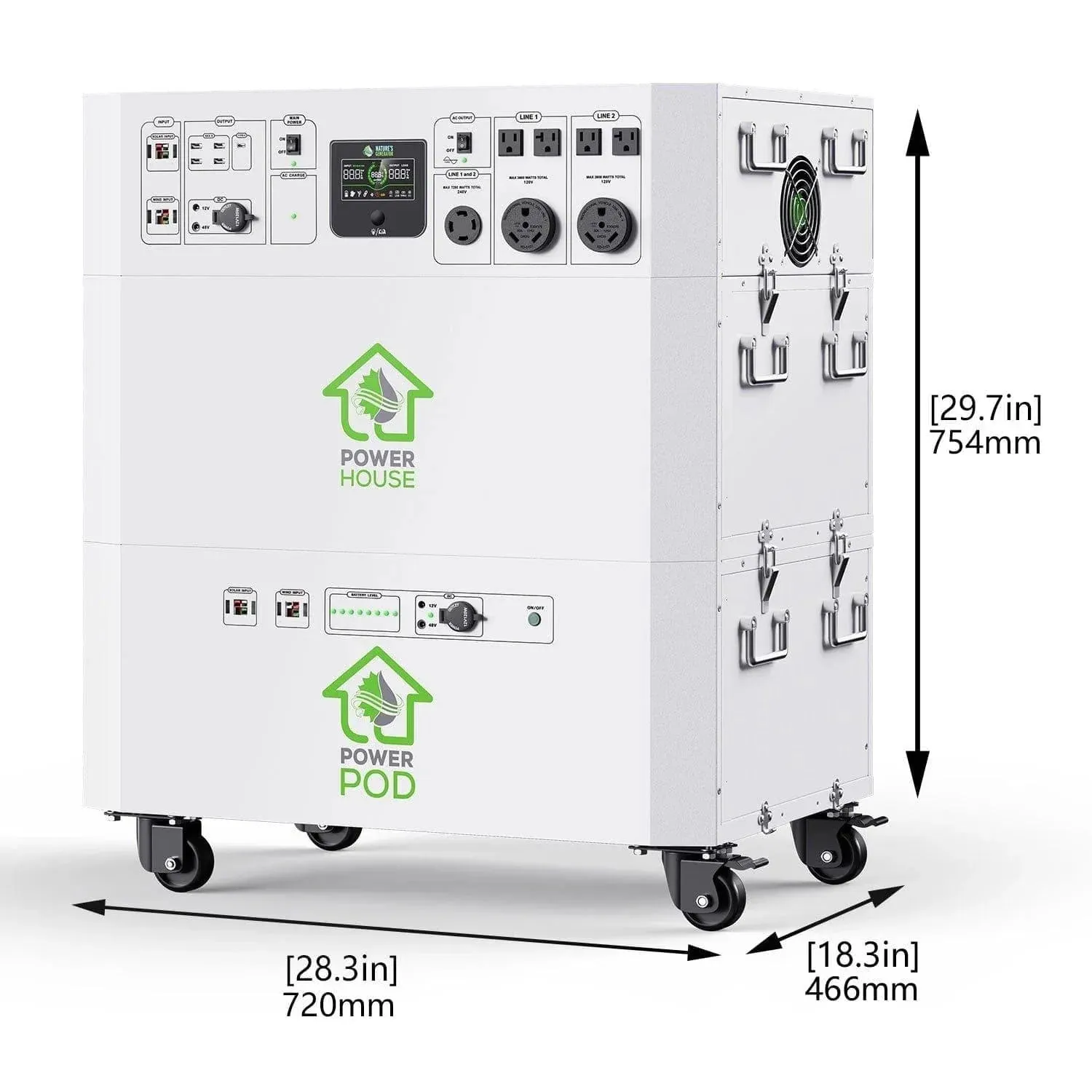 Nature’s Generator Powerhouse Platinum Plus WE System