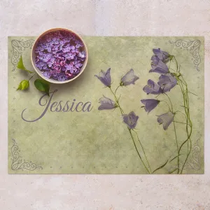 Placemat Personalized Flowers