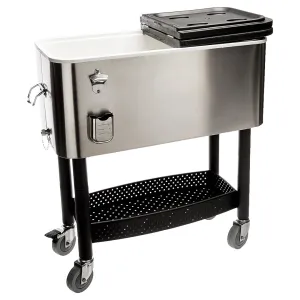 Portable Stainless Steel Cooler Ice