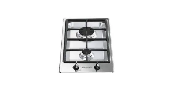 Smeg PDXS30R-1 Built in 2-Burner Domino Gas Hob