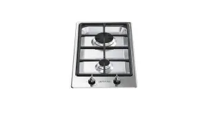 Smeg PDXS30R-1 Built in 2-Burner Domino Gas Hob