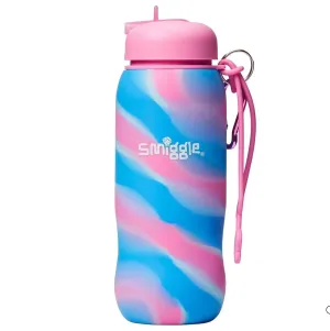 Smiggle Mirage Collection Bottles Silicon Pink 4Y 