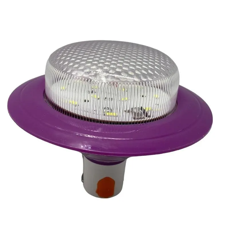 Solar Charged LED Lights AB-TA229 PURPLE