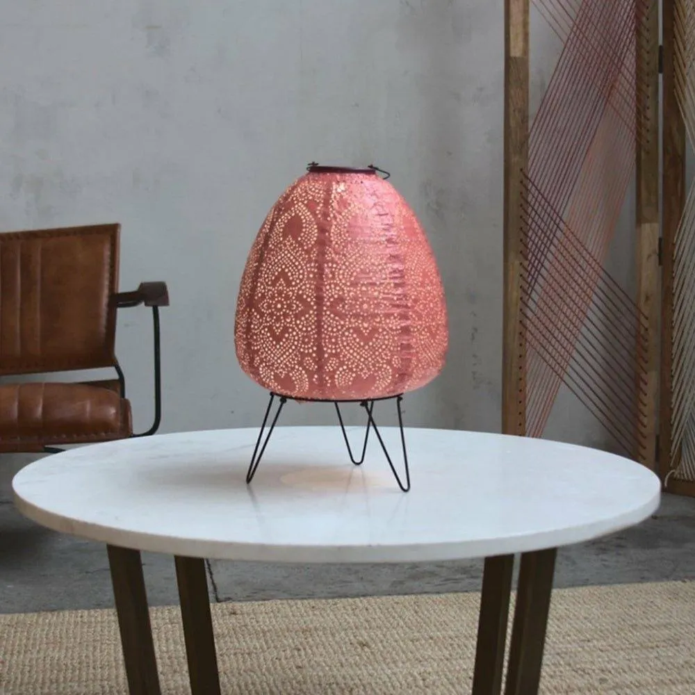 Solar Lantern Dome, Orange