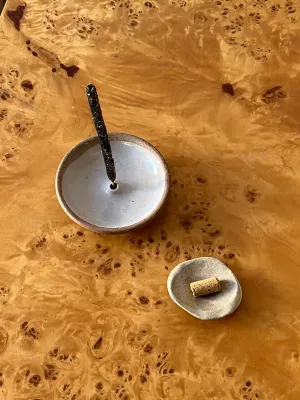 Stoneware Incense Holder