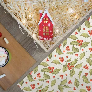 Table Runner Mistletoe