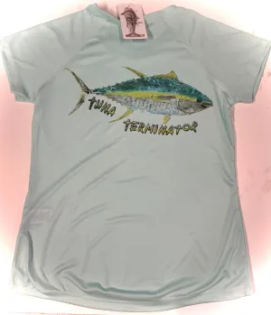 Tuna Terminator Performance Womens Short Sleeve Solar