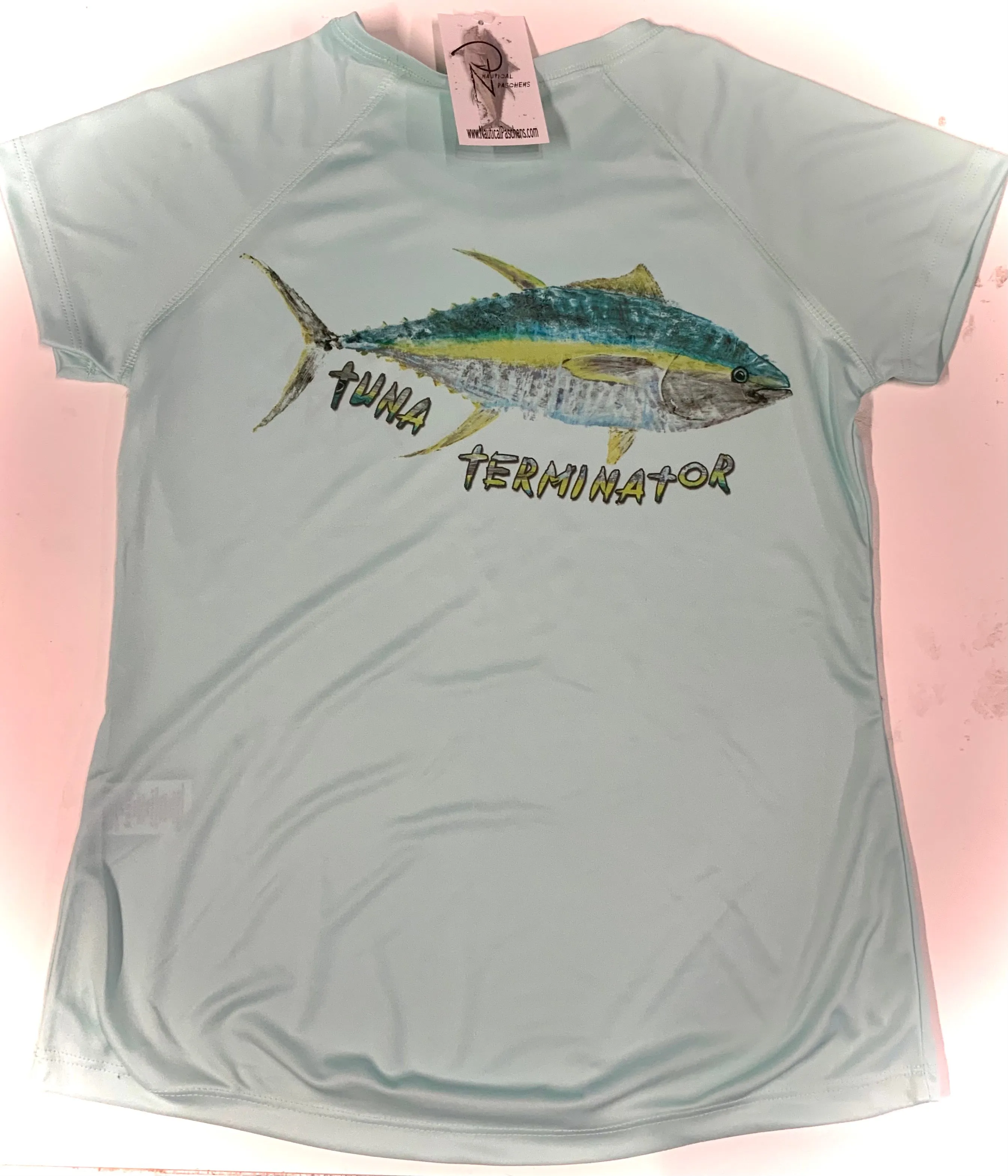 Tuna Terminator Performance Womens Short Sleeve Solar